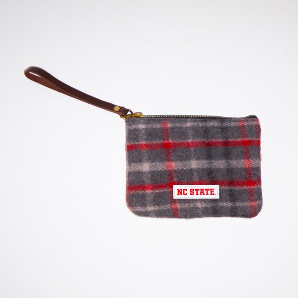 Deluxe Wool Clutch Purse Pack Plaid
